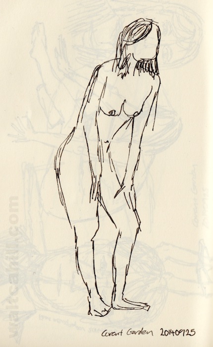Covent Garden Life Drawing #64