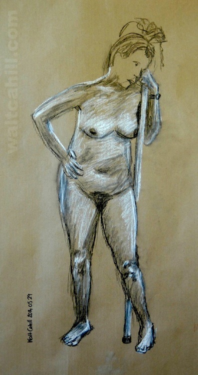 Covent Garden Life Drawing #4