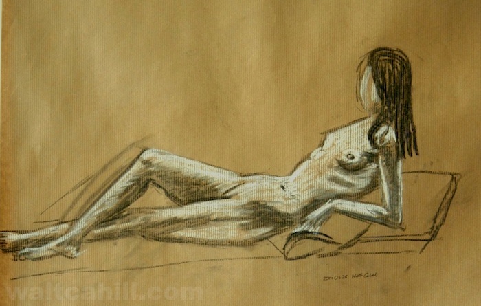 Covent Garden Life Drawing #25