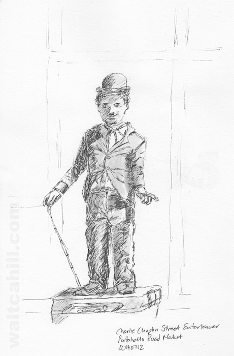 Charlie Chaplin Street Entertainer