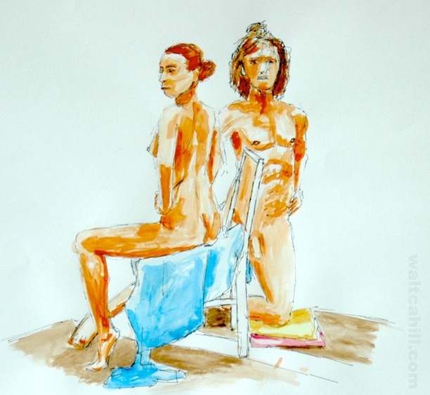 Covent Garden Life Drawing #71