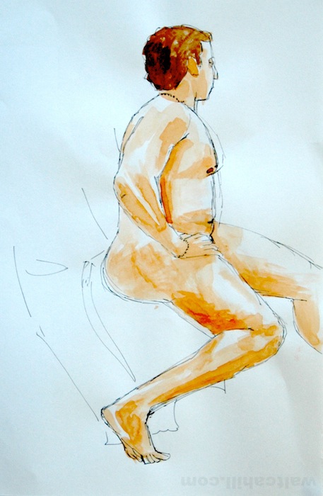 Covent Garden Life Drawing #75