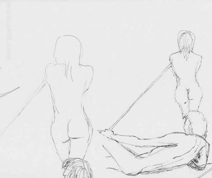 Covent Garden Life Drawing #77