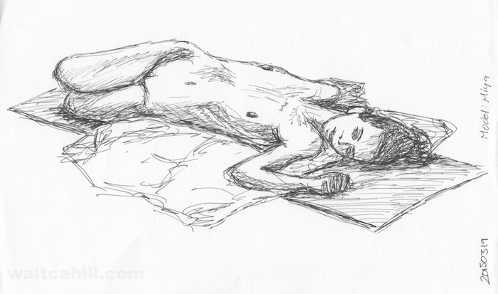 Covent Garden Life Drawing #84