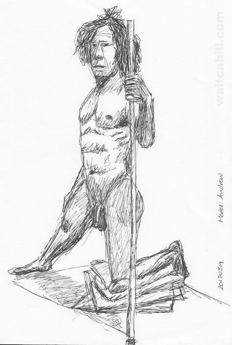 Covent Garden Life Drawing #87