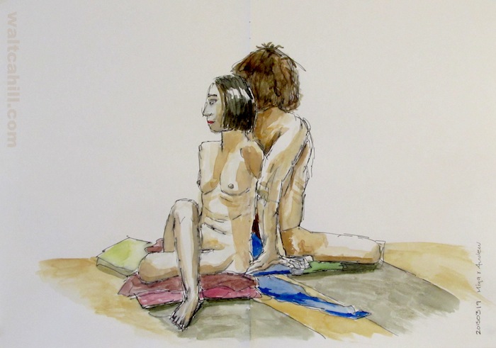 Covent Garden Life Drawing #88