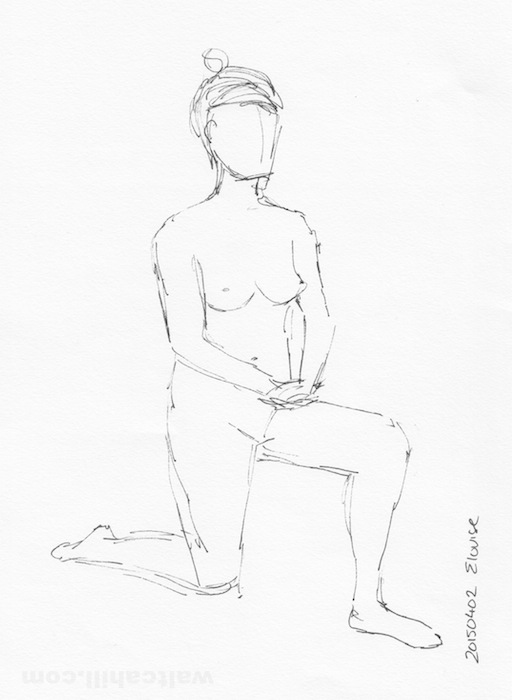 Covent Garden Life Drawing #89