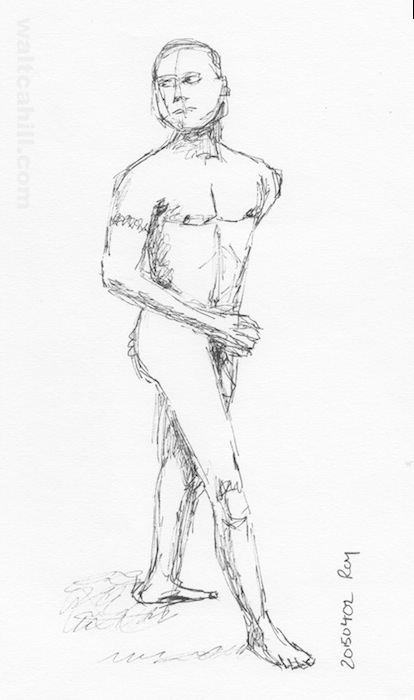 Covent Garden Life Drawing #90