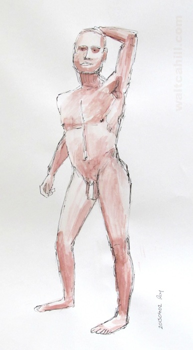 Covent Garden Life Drawing #93