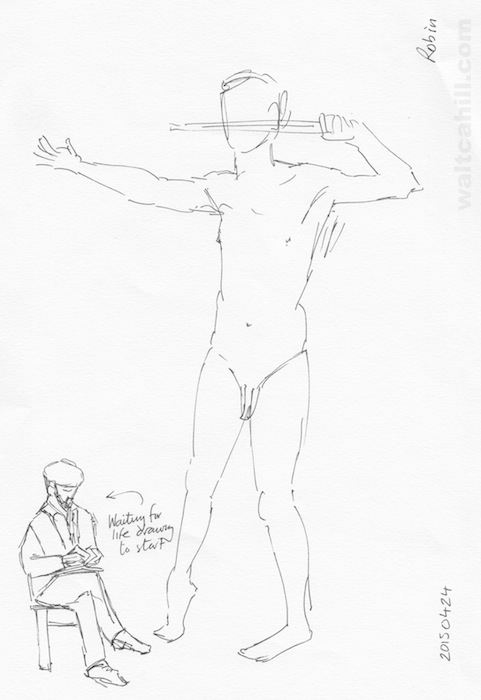 Covent Garden Life Drawing #98