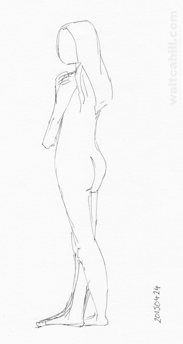 Covent Garden Life Drawing #101