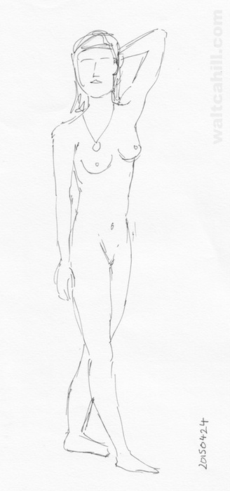 Covent Garden Life Drawing #102
