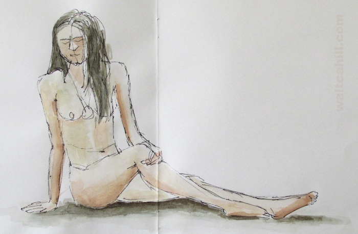 Covent Garden Life Drawing #103