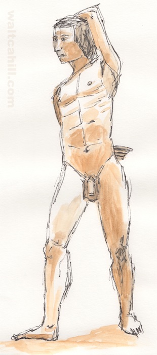 Covent Garden Life Drawing #109