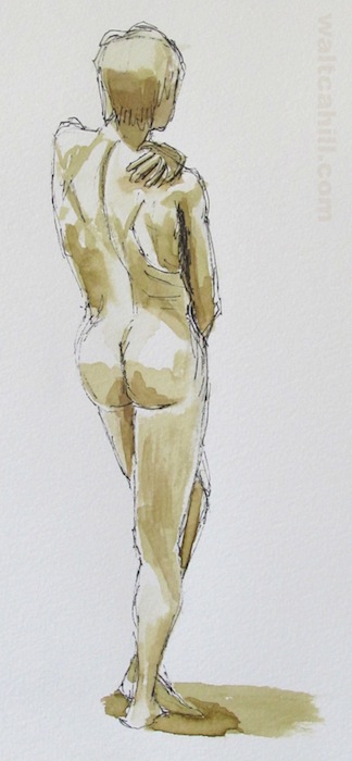 Covent Garden Life Drawing #110