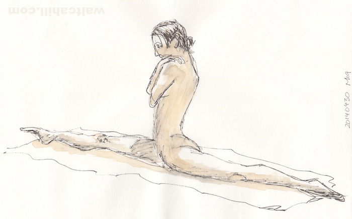 Covent Garden Life Drawing #112