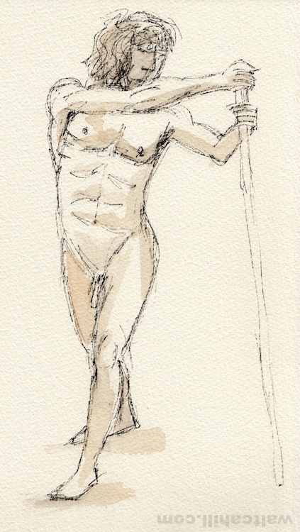 Covent Garden Life Drawing #141
