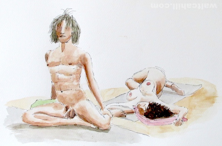 Covent Garden Life Drawing #144