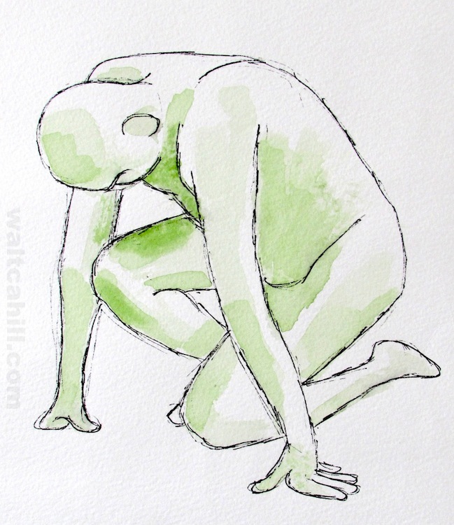 Covent Garden Life Drawing #153
