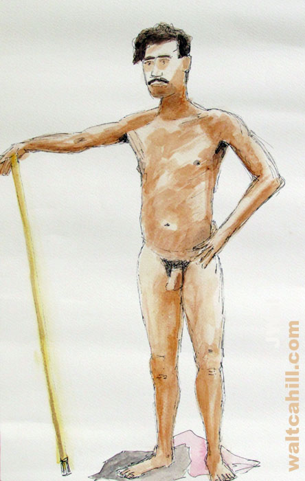 Covent Garden Life Drawing #129