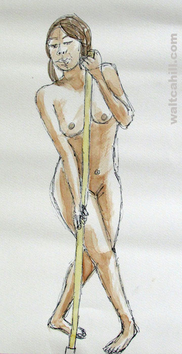 Covent Garden Life Drawing #133