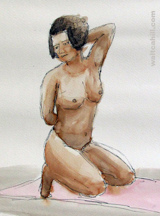 Covent Garden Life Drawing #134