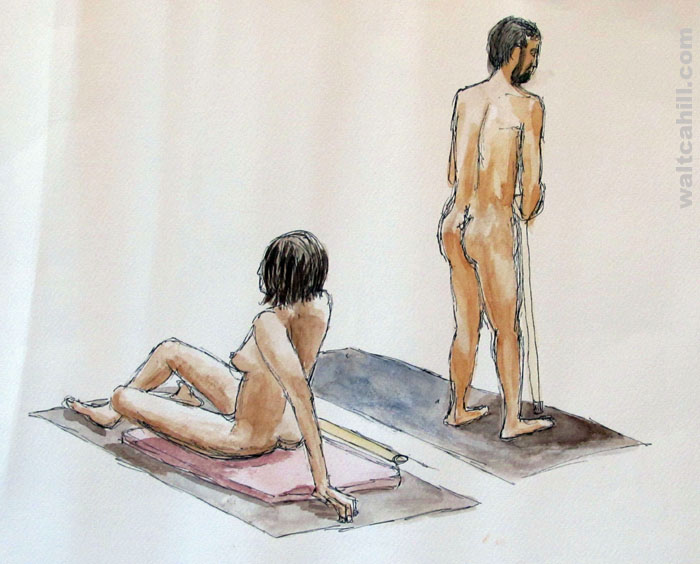 Covent Garden Life Drawing #135