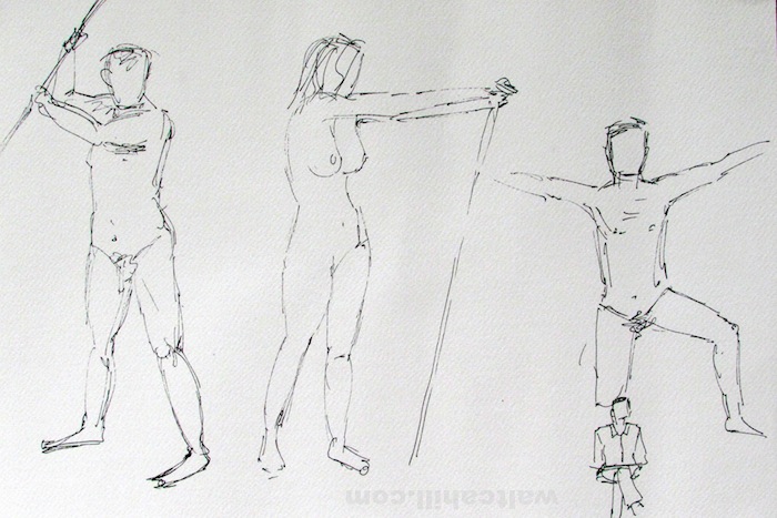 Covent Garden Life Drawing #156