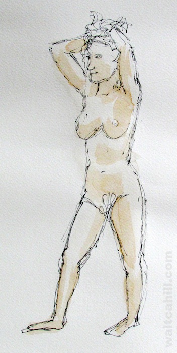 Covent Garden Life Drawing #157