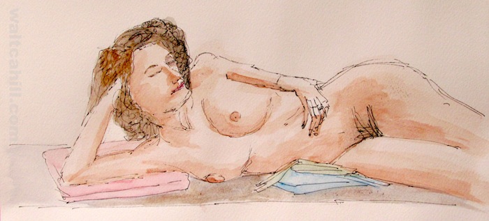 Covent Garden Life Drawing #158