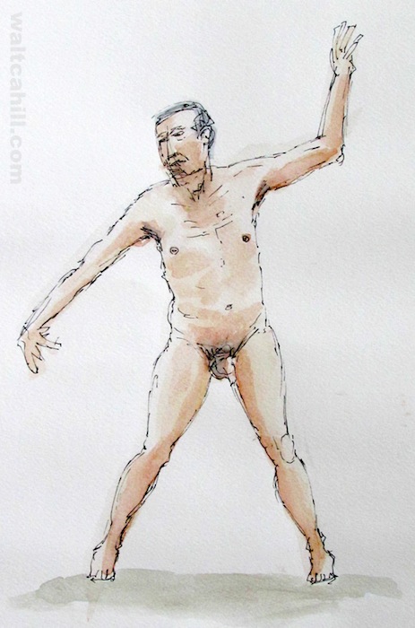 Covent Garden Life Drawing #159