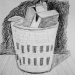 Waste Paper Basket. 19881224