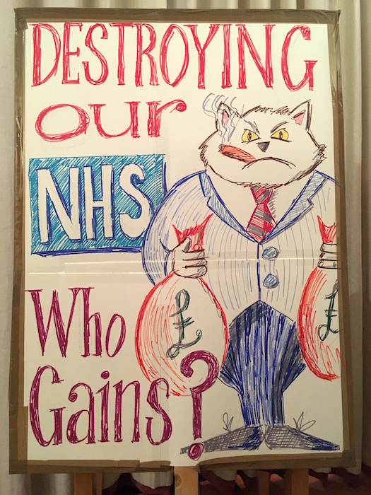 Our NHS march. Side A