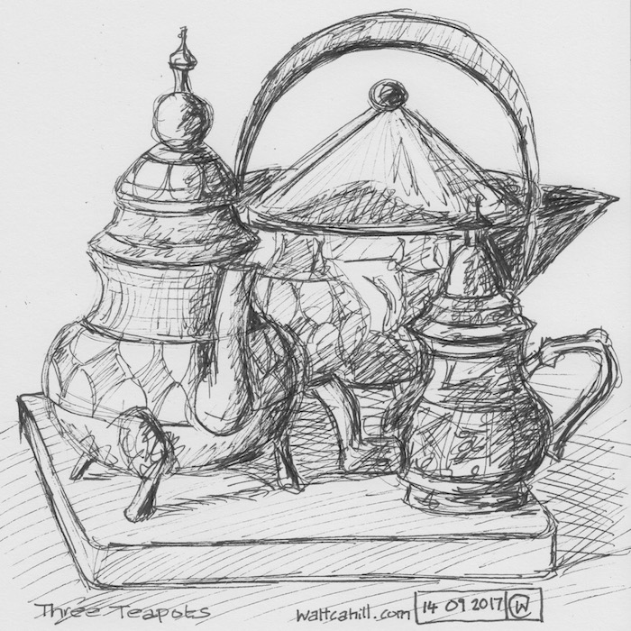 Three Teapots