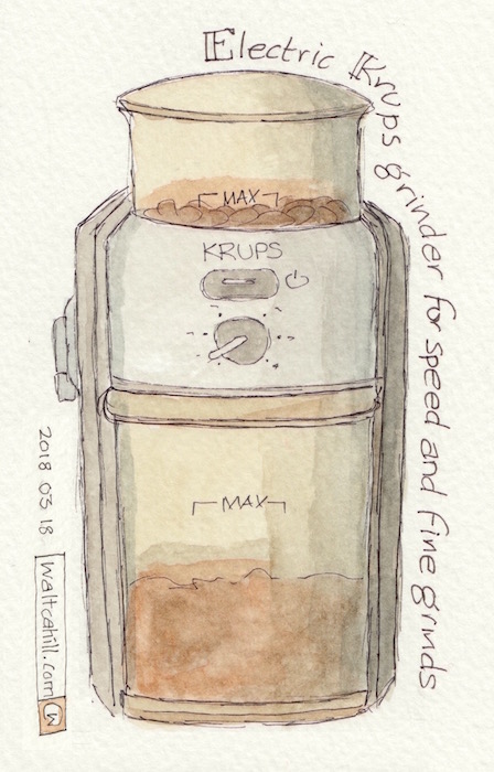Coffee Gadgetry: Krups Grinder