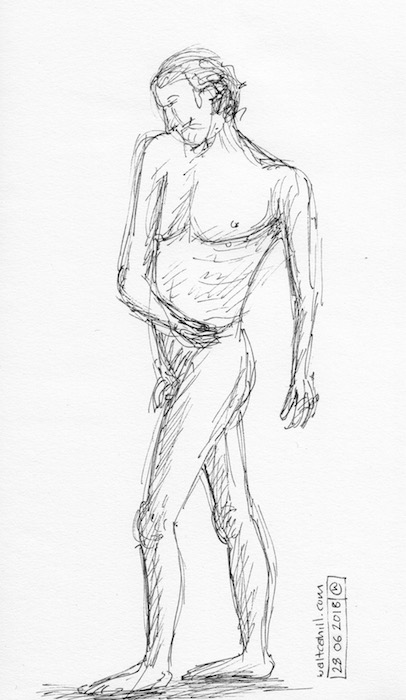 Covent Garden Life Drawing #174