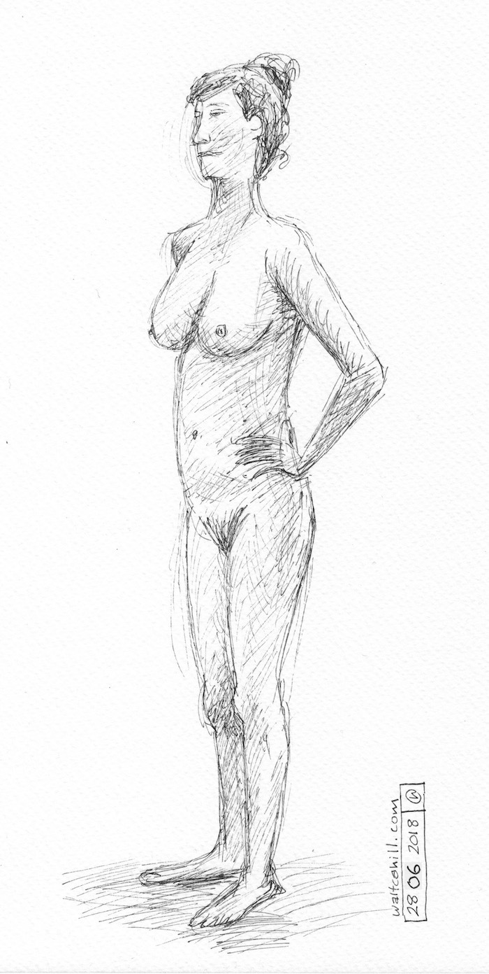 Covent Garden Life Drawing #179