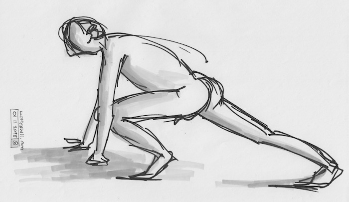 Covent Garden Life Drawing #212