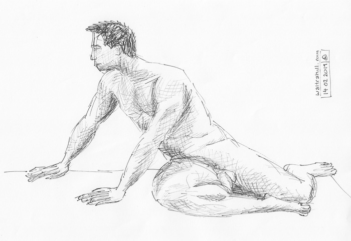 Covent Garden Life Drawing #227