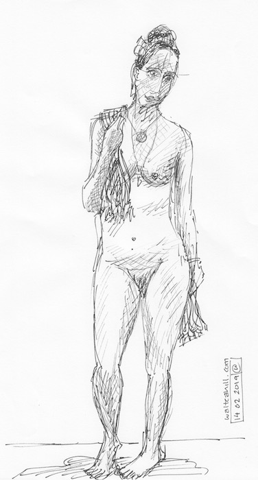 Covent Garden Life Drawing #226