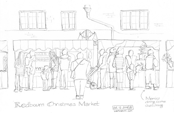 Christmas Market, Redbourn, Hertfordshire
