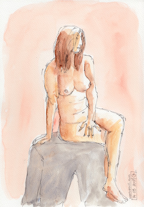Covent Garden Life Drawing #240