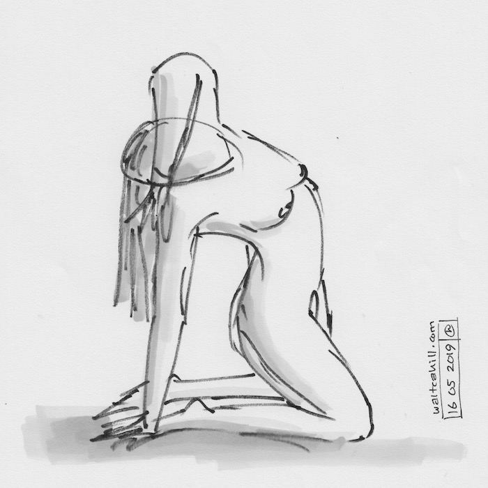 Covent Garden Life Drawing #242