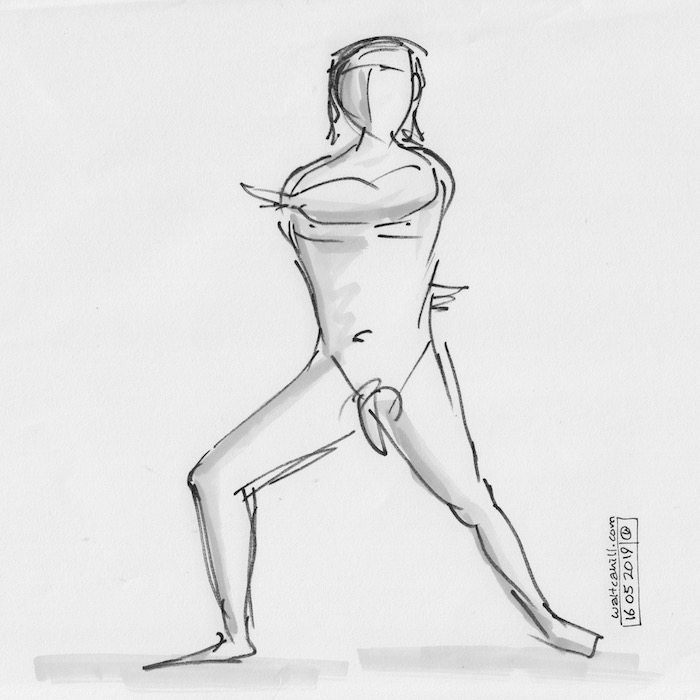 Covent Garden Life Drawing #243