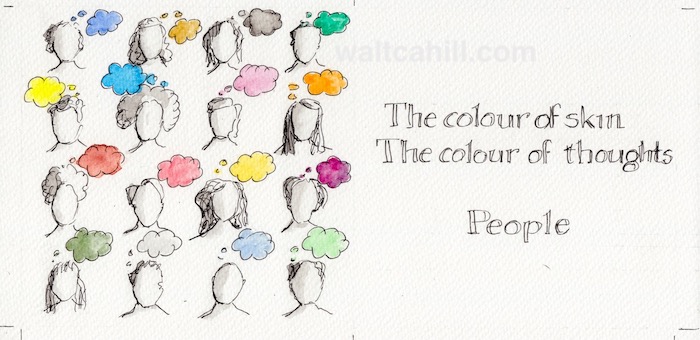 The colour of thoughts