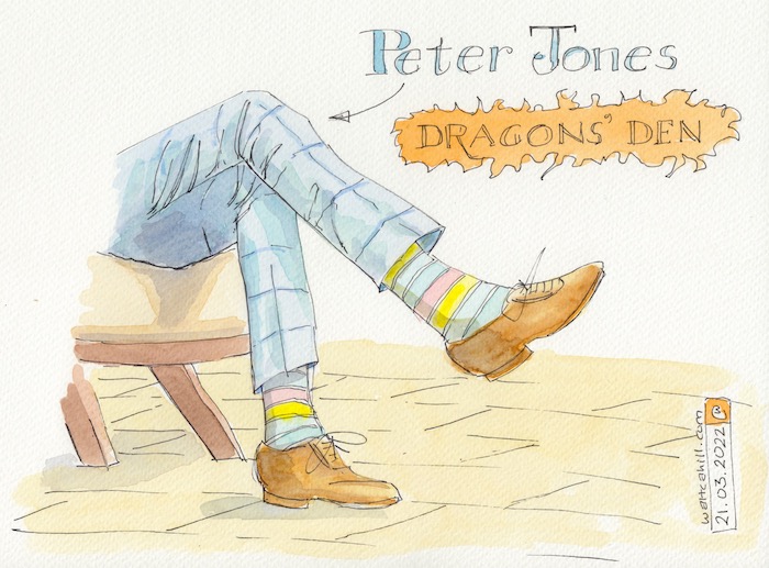 Dragons’ Den: Peter Jones.