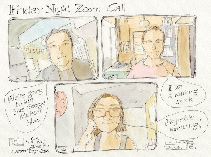 Friday Night Zoom Call