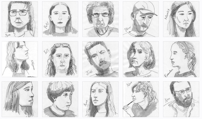 London Portrait Community #194 to #208