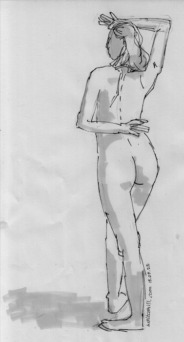 BD Life Drawing #64 to #65
