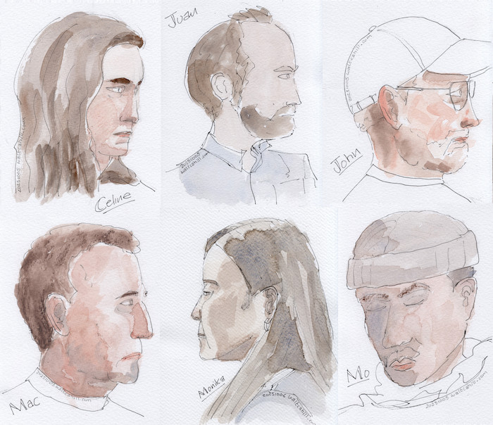 Southbank Portrait Session #229 to #234